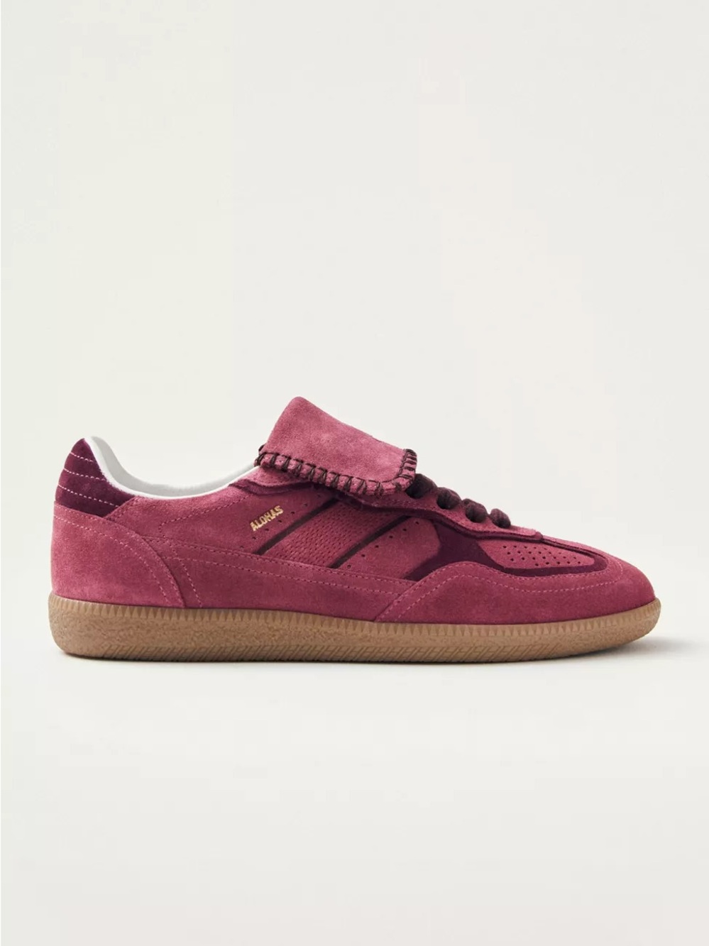 Alohas Tb.490 Club Suede Raspberry Leather Sneakers
